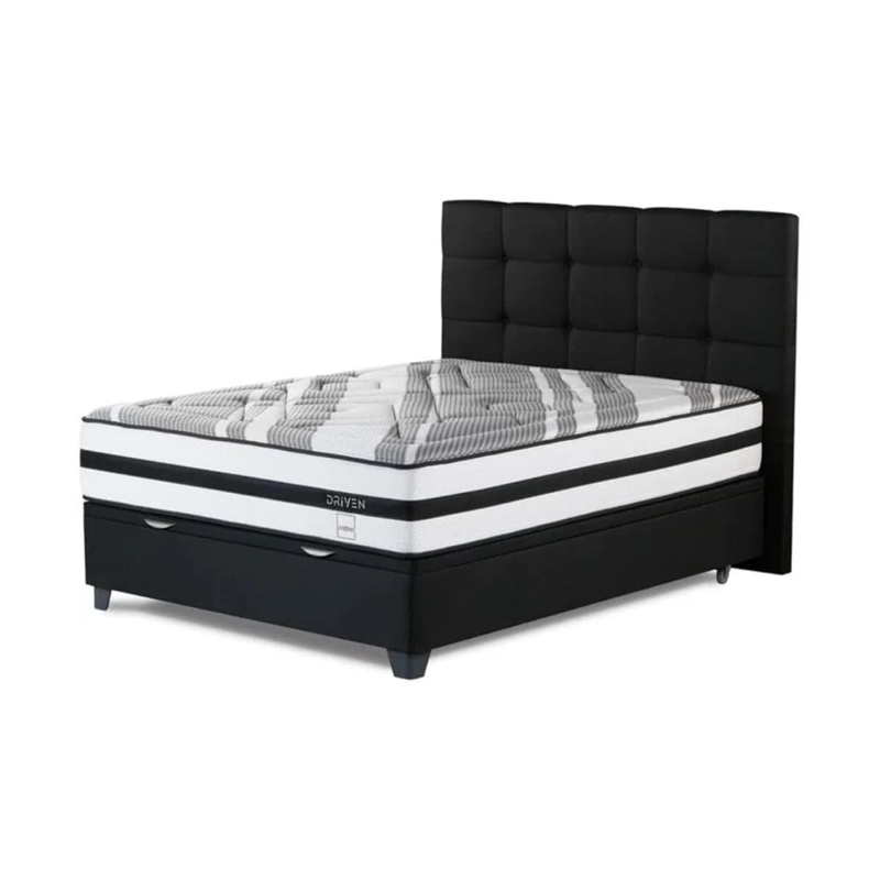 DORMITORIO BOXET ROSEN DRIVEN QUEEN ISSEY GRAFITO - 1