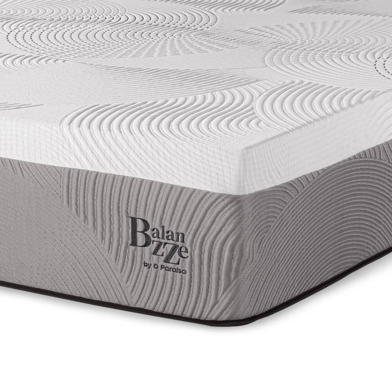 COLCHÓN PARAÍSO BALANZZE BIPANEL 2 PLAZAS + 2 ALMOHADAS VISCOELÁSTICAS - 2