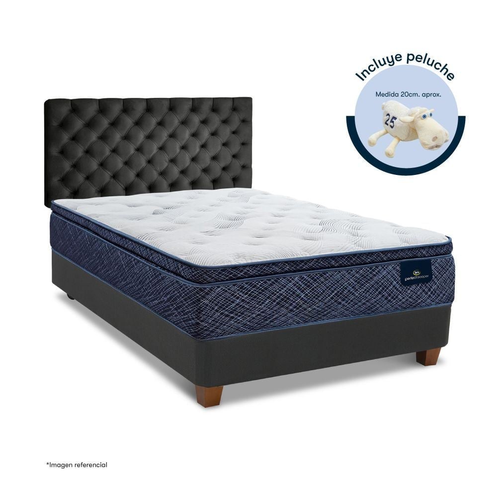 DORMITORIO SERTA FINEZZA KING - 1