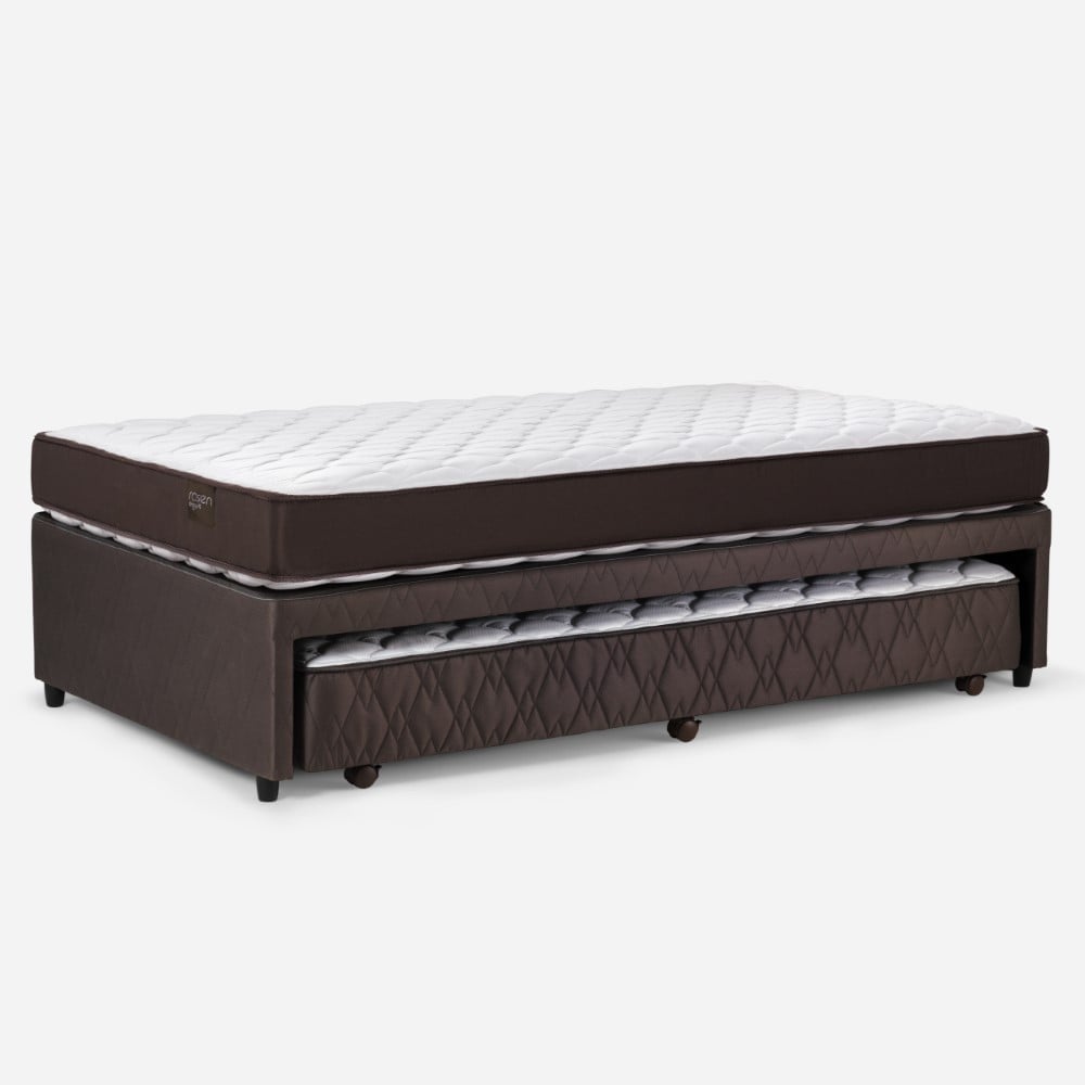 CAMA DIVÁN ERGO T CHOCOLATE 2 PLAZAS - 2