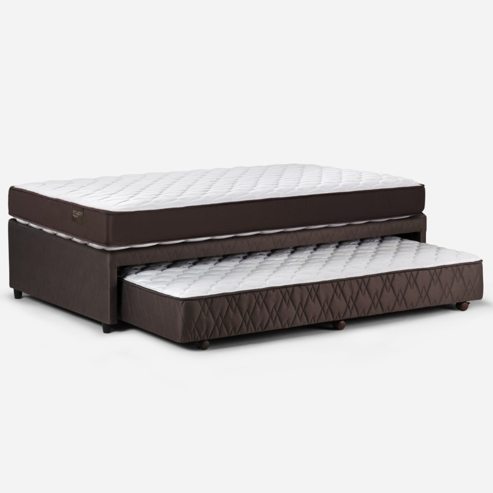CAMA DIVÁN ERGO T CHOCOLATE 2 PLAZAS - 4