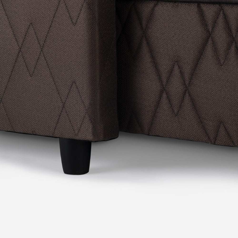 CAMA DIVÁN ERGO T CHOCOLATE 2 PLAZAS - 9