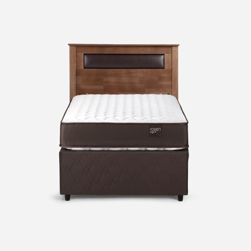 DORMITORIO DIVAN ROSEN ERGO T NEW FERRARA 1.5 PLAZAS - 1