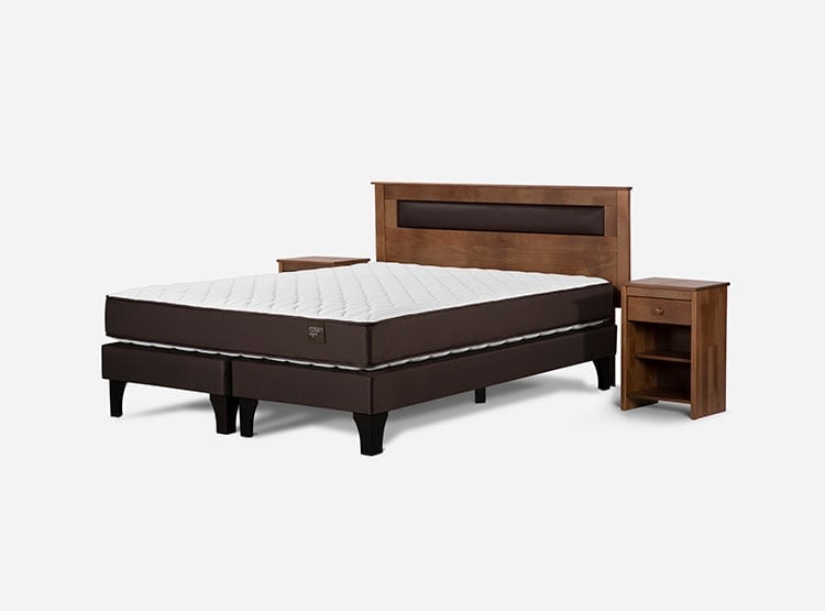 DORMITORIO EUROPEO ROSEN ERGO T NEW QUEEN FERRARA + 2 VELADORES - 2