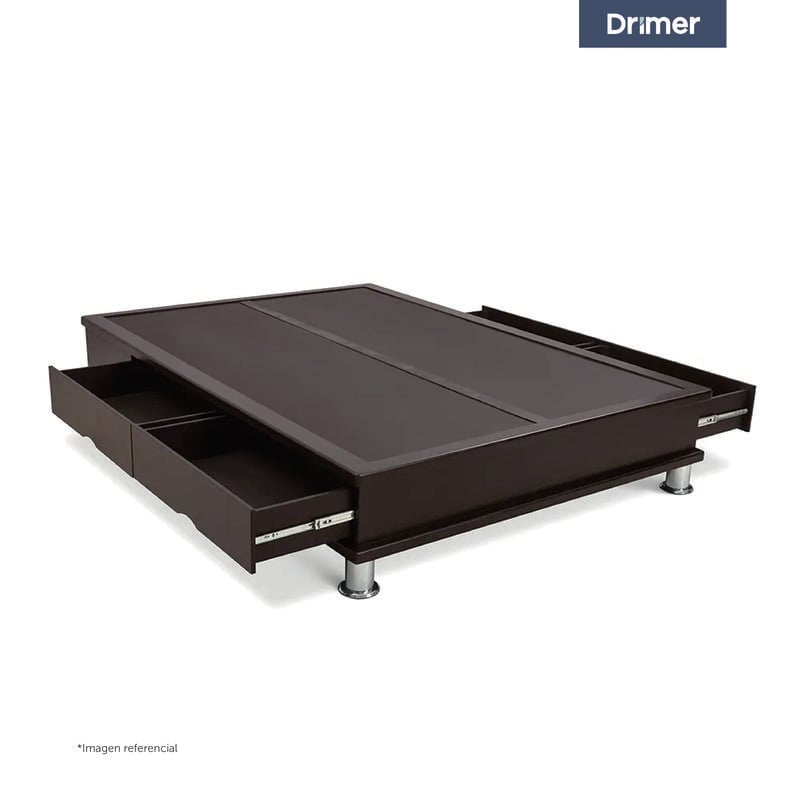 BASE DRIMER 1.5 PLAZAS CON CAJONES - 1