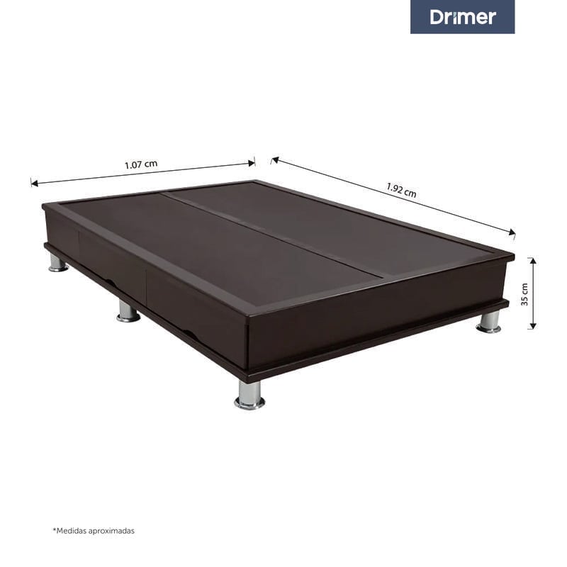 BASE DRIMER 1.5 PLAZAS CON CAJONES - 2