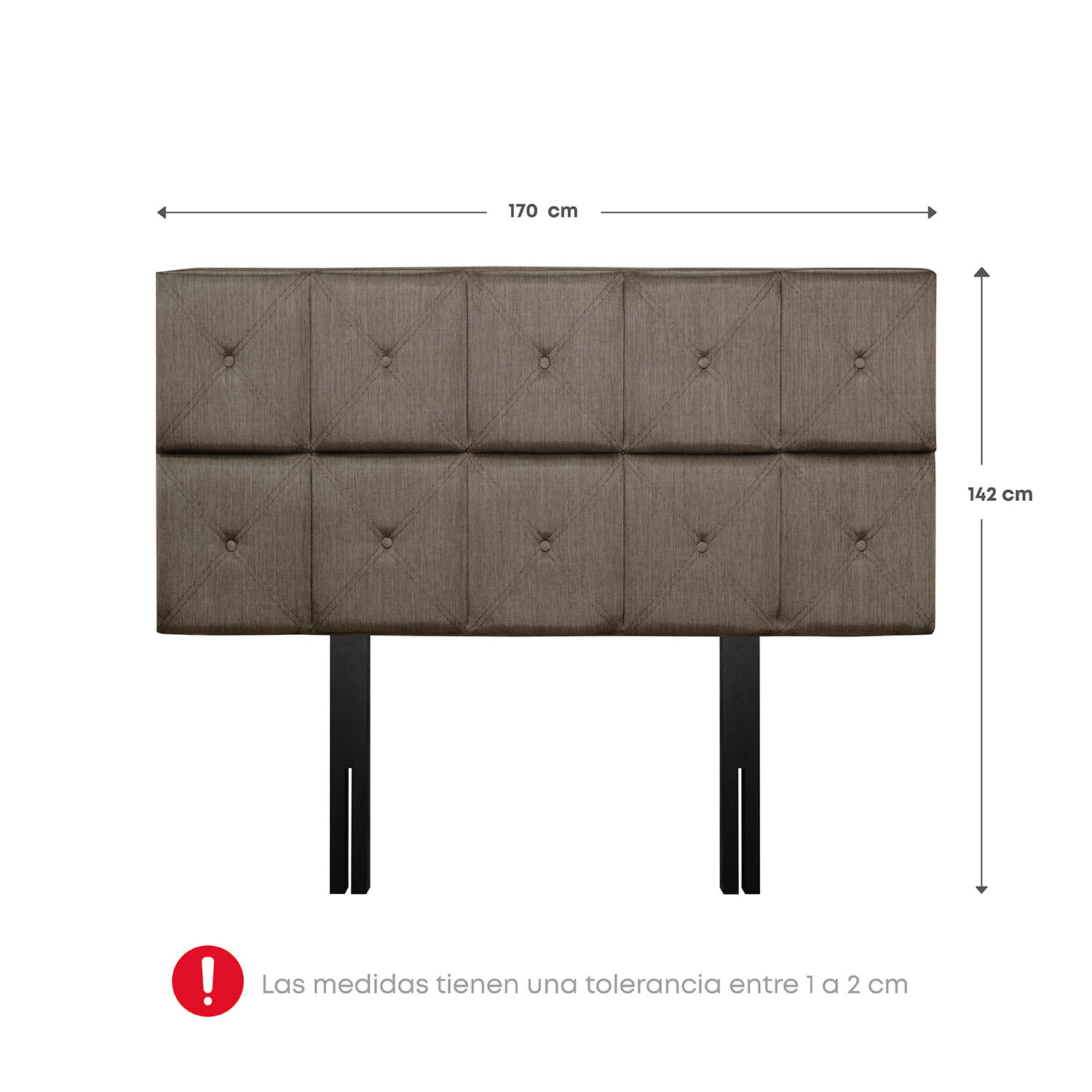 DORMITORIO AMERICANO FORLI SIRIUS QUEEN + VELADOR REPISA FASHION - 6