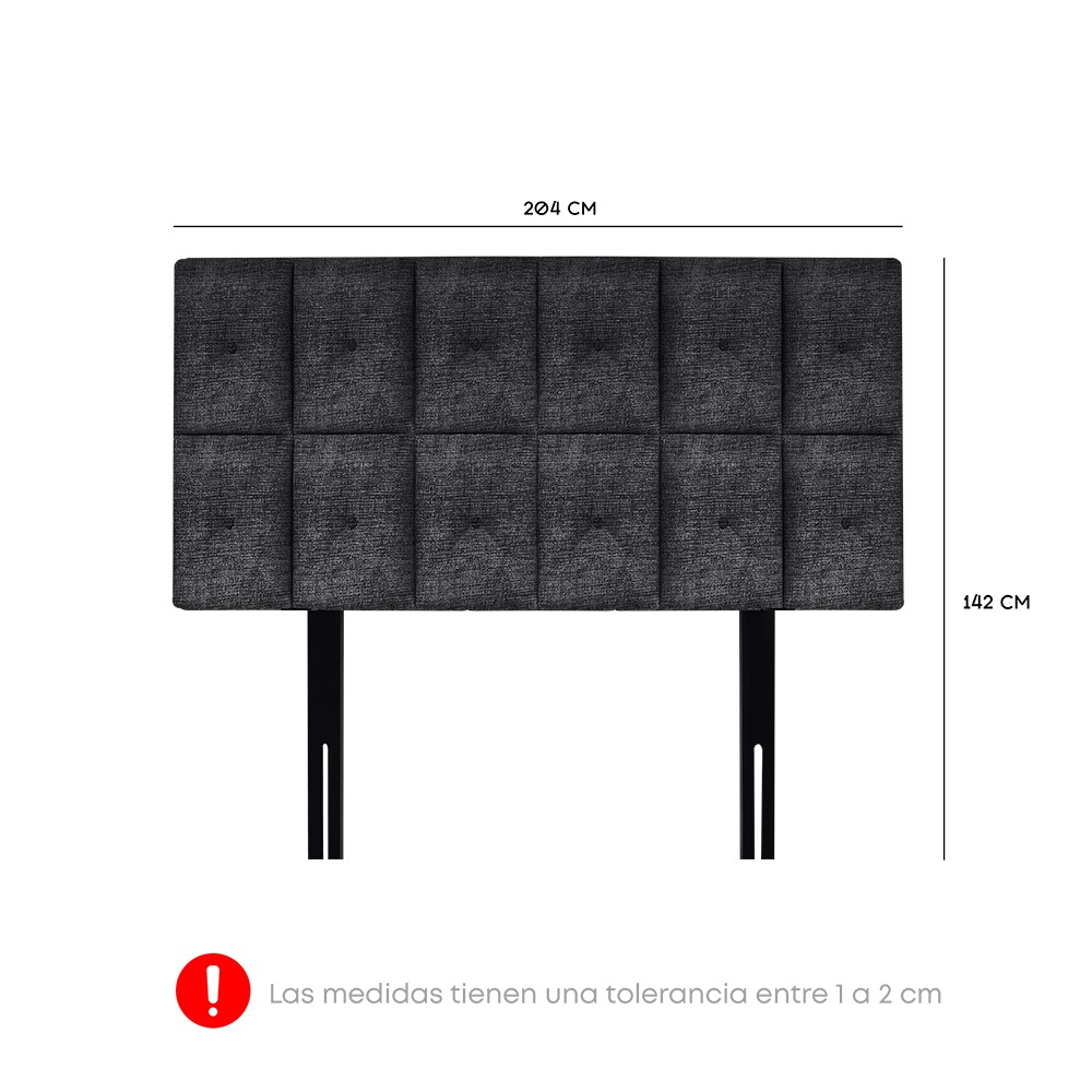 DORMITORIO AMERICANO FORLI GOLDEN KING    + VELADOR REPISA FASHION - 6
