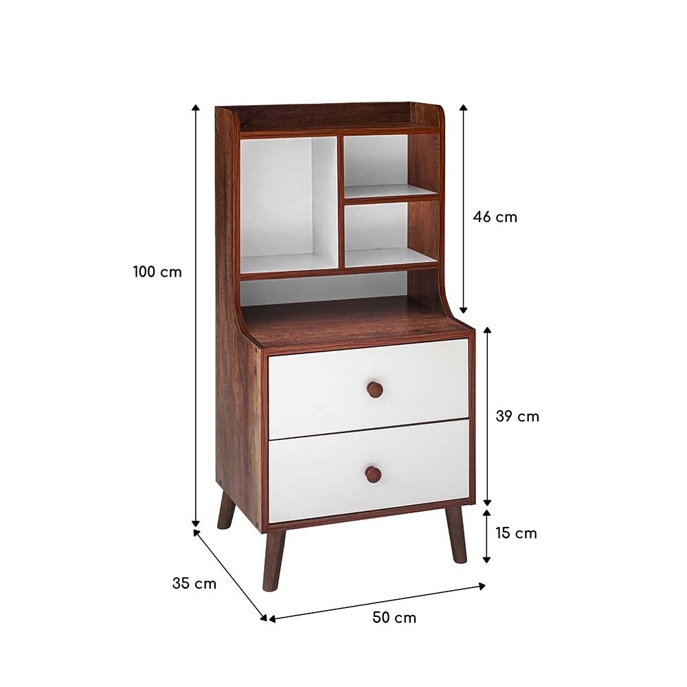 DORMITORIO AMERICANO FORLI PLATINIUM KING + VELADOR REPISA FASHION - 7