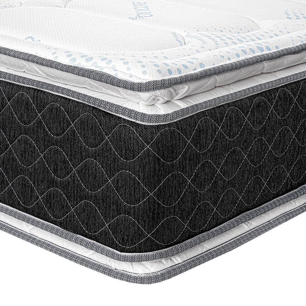 DORMITORIO AMERICANO FORLI GOLDEN 2 PLAZAS 4 CAJONES GRIS - 3