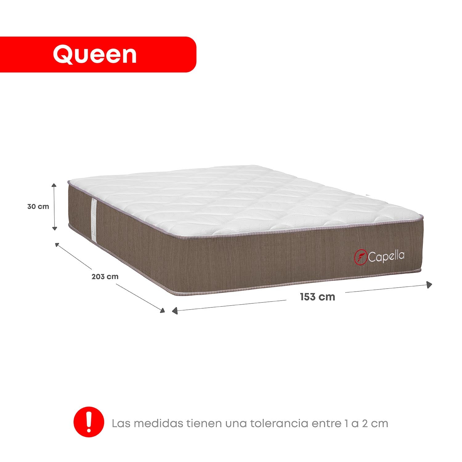 DORMITORIO AMERICANO FORLI CAPELLA QUEEN SIZE + VELADOR - 6