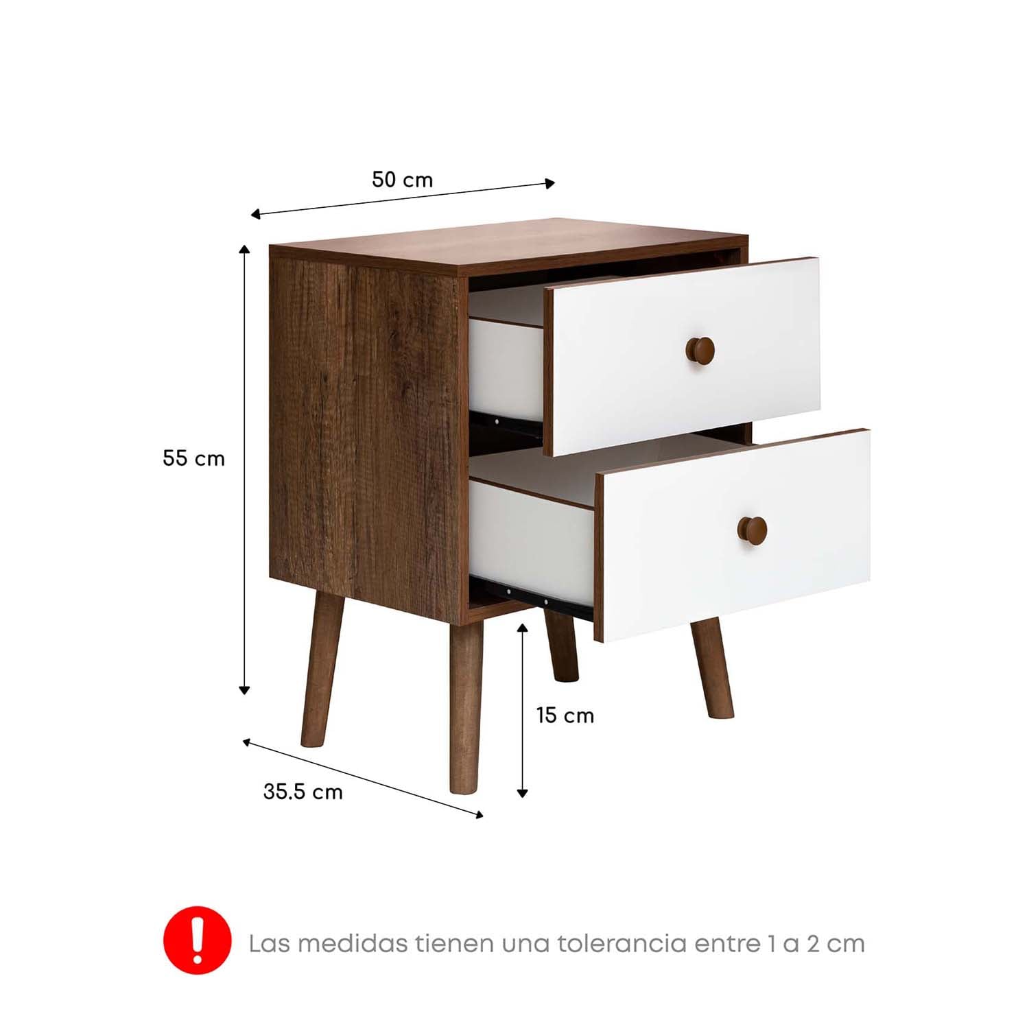 DORMITORIO AMERICANO FORLI CAPELLA QUEEN SIZE + VELADOR - 7