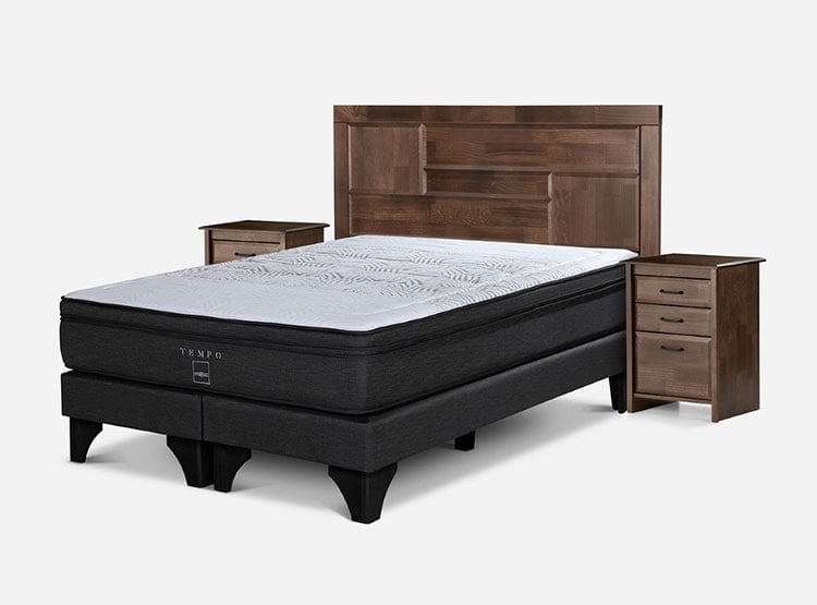 DORMITORIO EUROPEO ROSEN TEMPO QUEEN DOLCE + 2 VELADORES - 1