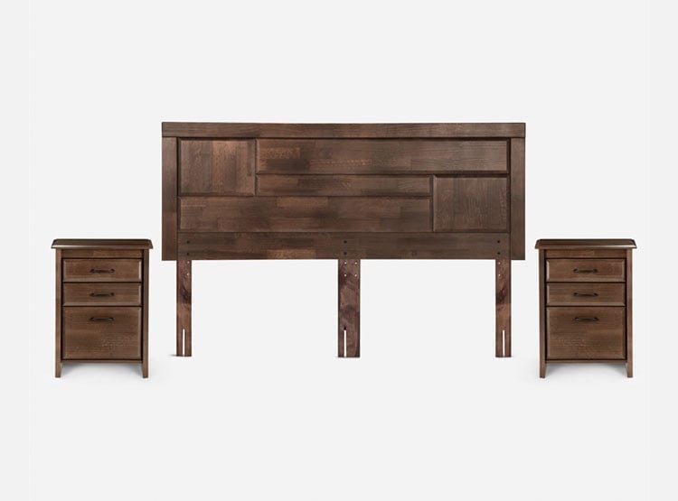DORMITORIO EUROPEO ROSEN TEMPO KING DOLCE + 2 VELADORES - 4