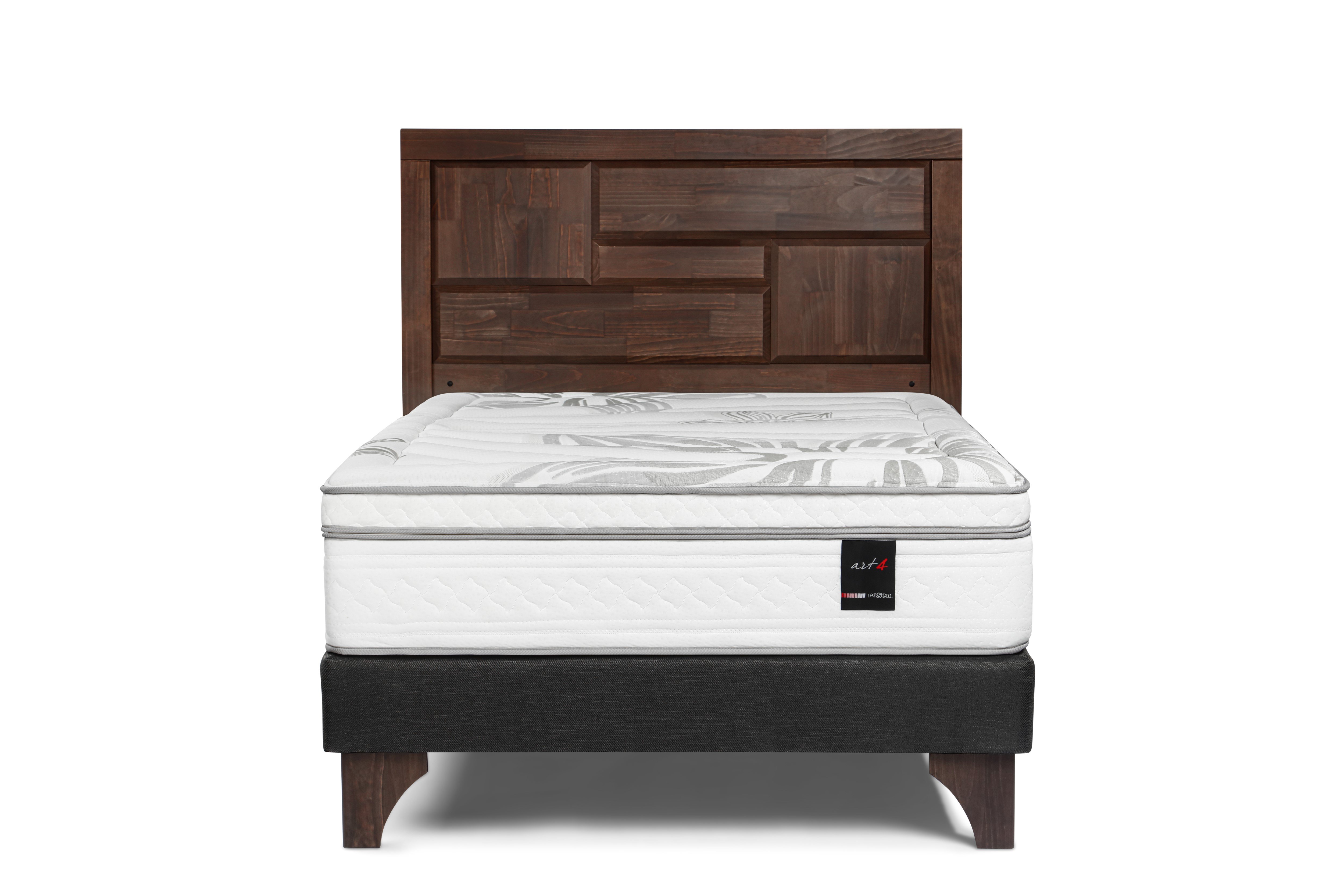 DORMITORIO EUROPEO ROSEN ART 4 2 PLAZAS DOLCE + 2 VELADORES - 4