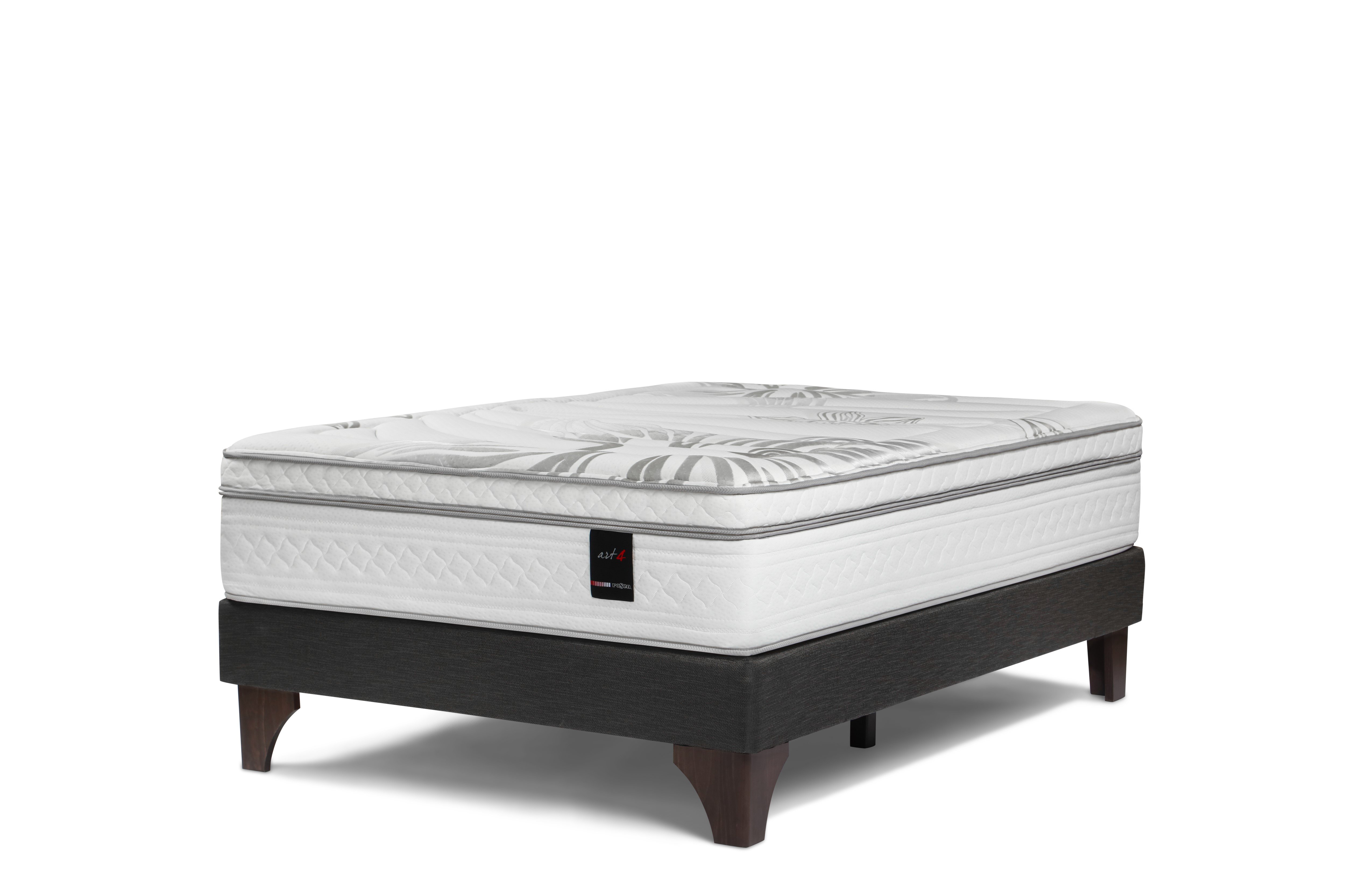 DORMITORIO EUROPEO ROSEN ART 4 2 PLAZAS DOLCE + 2 VELADORES - 5