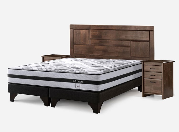 DORMITORIO EUROPEO ROSEN DRIVEN KING DOLCE + 2 VELADORES - 1