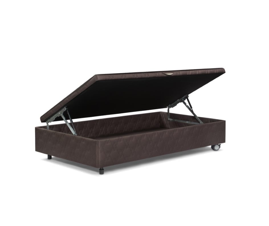 BASE BOXET ROSEN CAFÉ TEXTURADA 1.5 PLAZAS - 1