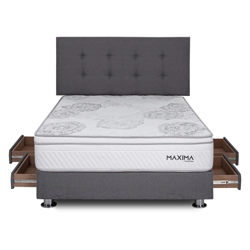 DORMITORIO CON CAJONES EL CISNE MAXIMA 2 PLAZAS - 2