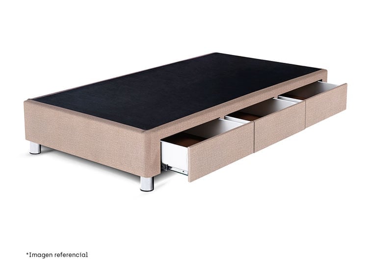 BOX TARIMA PARAÍSO CAJONES 1.5 PLAZA CHAMPAGNE - 1