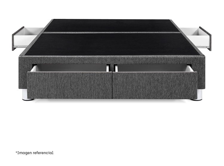 BOX TARIMA PARAÍSO CAJONES QUEEN GRIS - 2