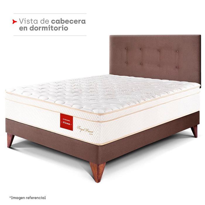CABECERA PARAÍSO NOVO 1.5 PLAZAS CHOCOLATE - 4