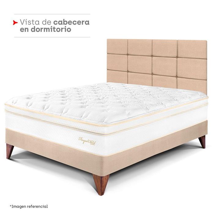 CABECERA PARAÍSO BLOCKS 2 PLAZAS CHAMPAGNE - 4