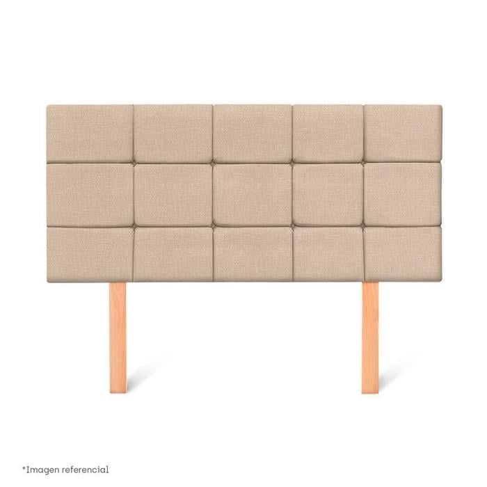 CABECERA PARAÍSO BLOCKS QUEEN CHAMPAGNE - 2