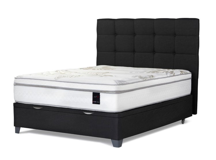 DORMITORIO BOXET ROSEN ART 4 2 PLAZAS ISSEY GRAFITO - 2
