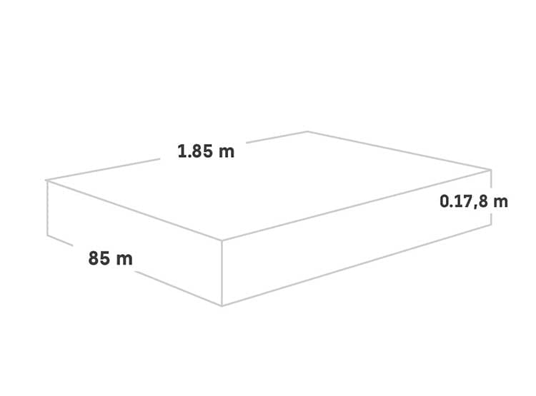 COLCHÓN PARAÍSO ZEBRA 16 1 PLAZA 7" - 5