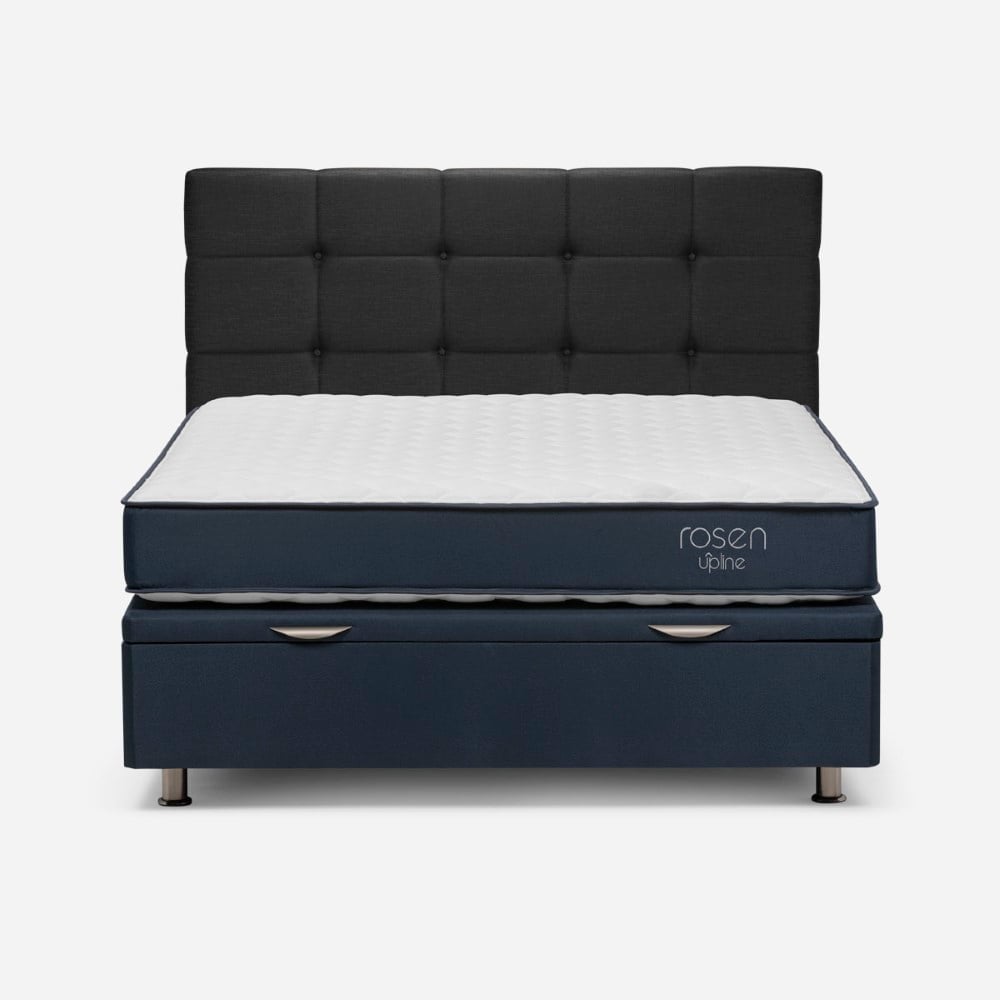 DORMITORIO BOXET ROSEN UPLINE ISSEY GRAFITO 2 PLAZAS - 6