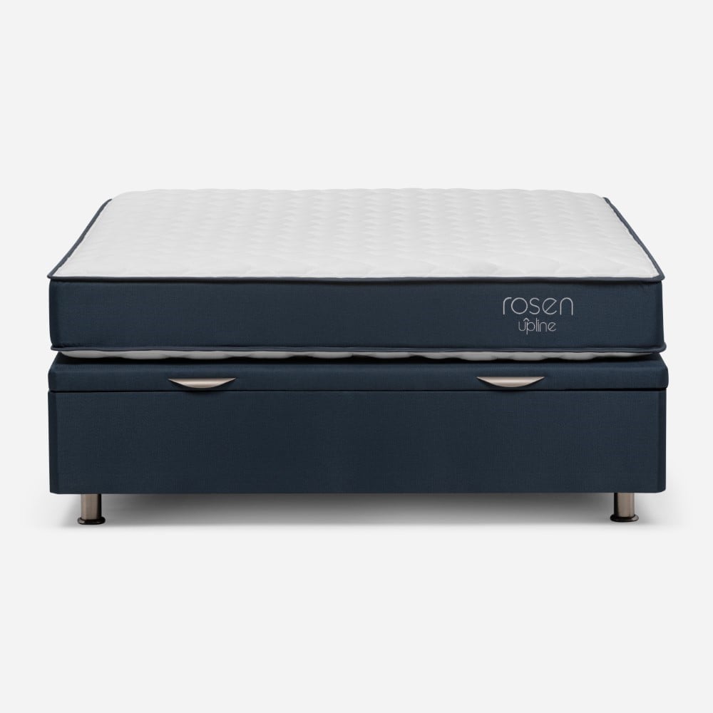 DORMITORIO BOXET ROSEN UPLINE ISSEY GRAFITO QUEEN - 7