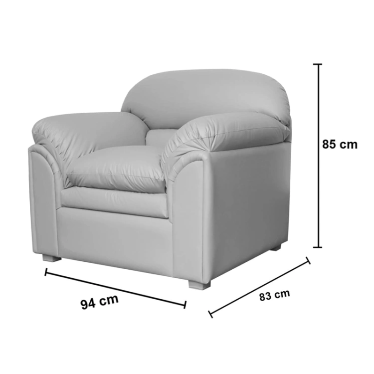 SILLÓN RIPLEY HOME NEW ROSBERG PERLA - 3