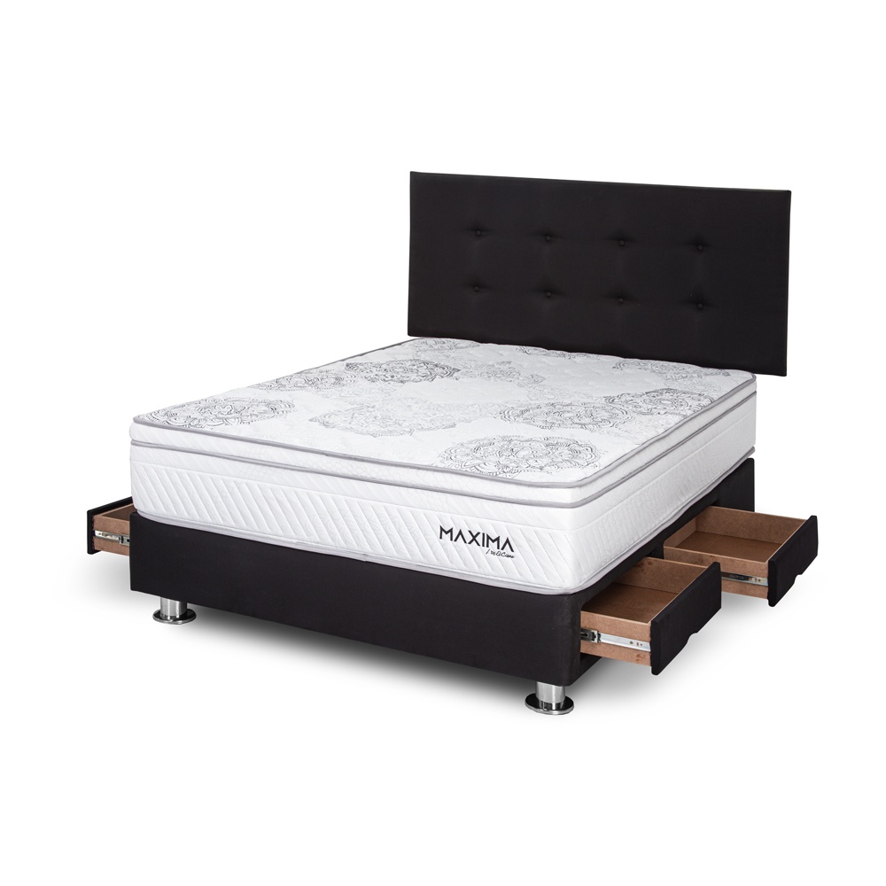 DORMITORIO CON CAJONES EL CISNE MAXIMA QUEEN - 2