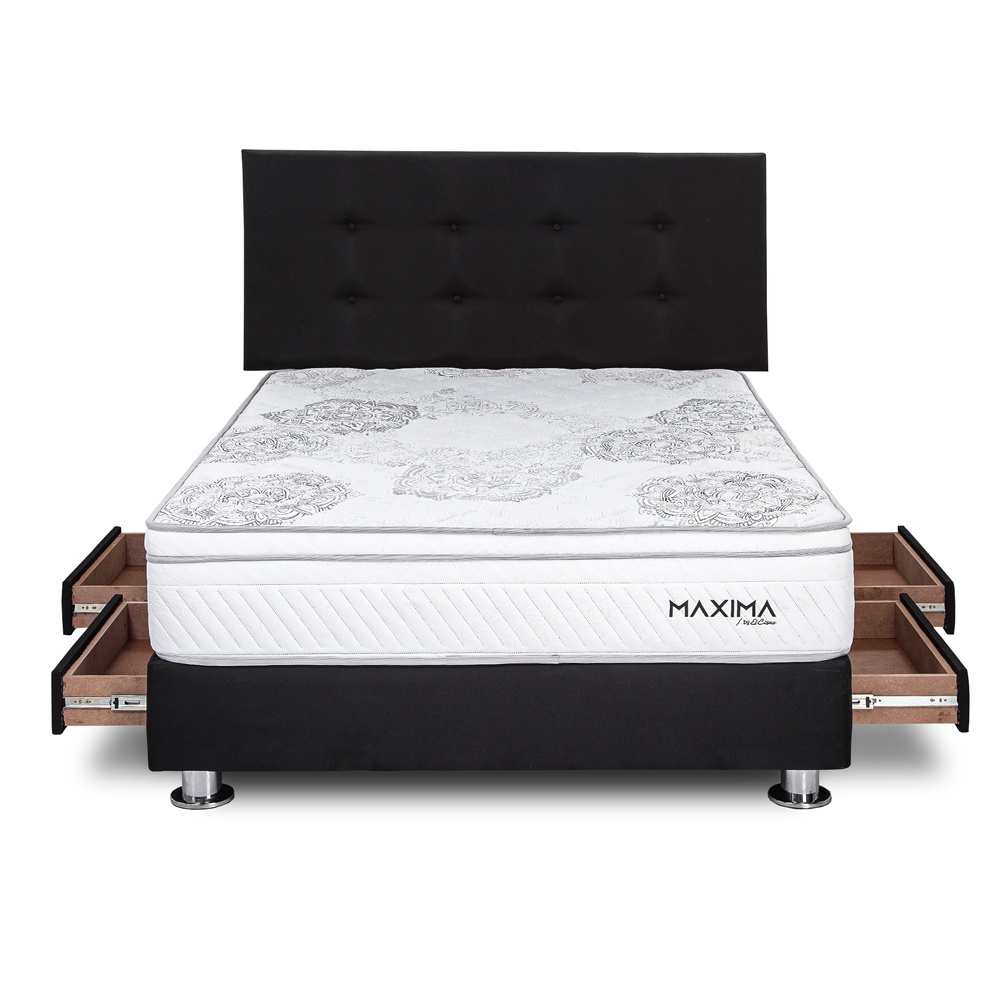 DORMITORIO CON CAJONES EL CISNE MAXIMA KING - 1