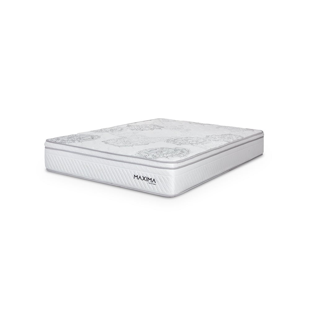 CAMA AMERICANA EL CISNE MAXIMA RESORTES 1.5 PLAZAS MARRÓN - 5