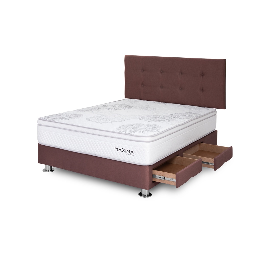 DORMITORIO CON CAJONES EL CISNE MAXIMA QUEEN - 2