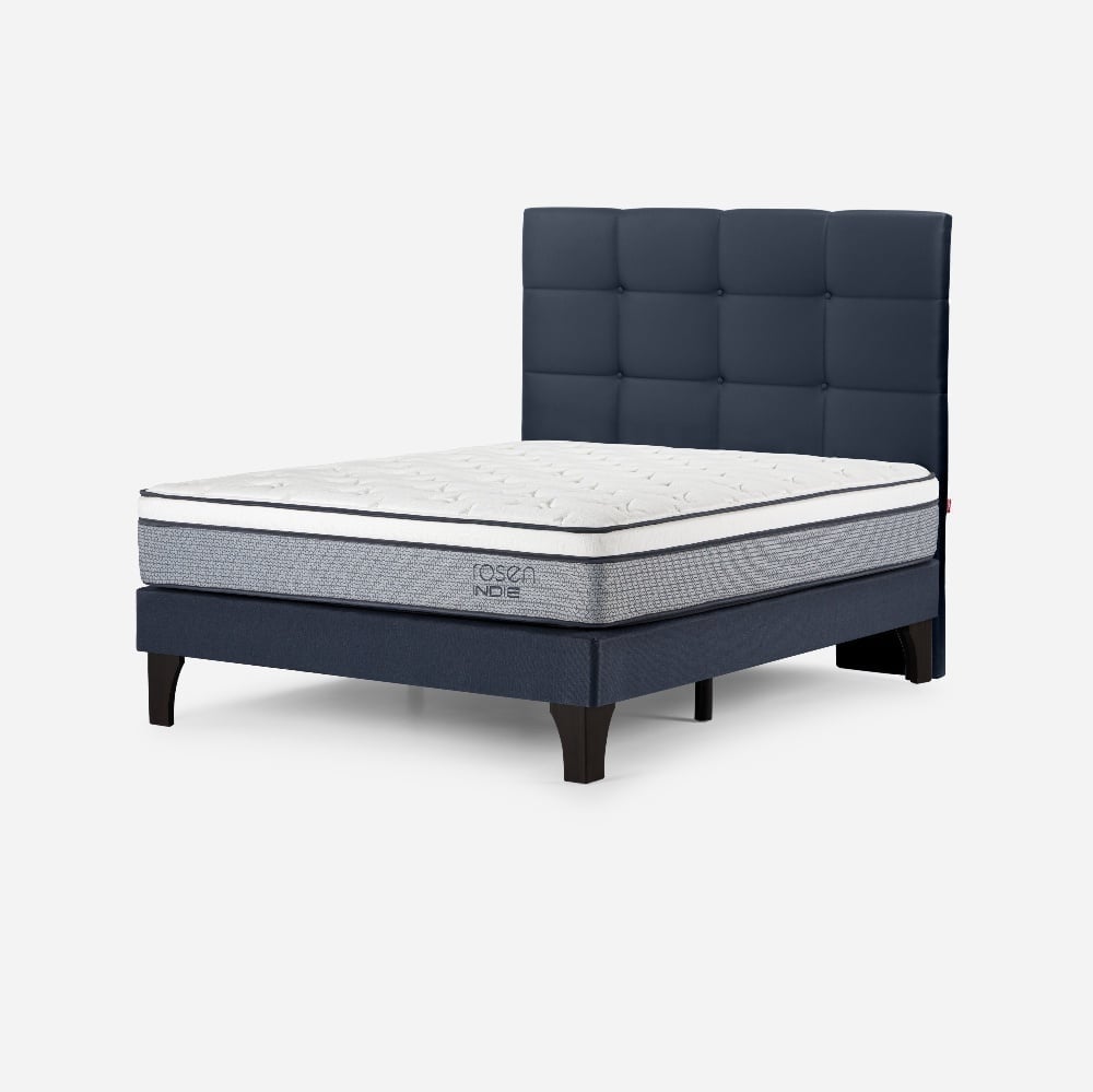 DORMITORIO EUROPEO ROSEN INDIE 2 PLAZAS ISSEY AZUL - 1