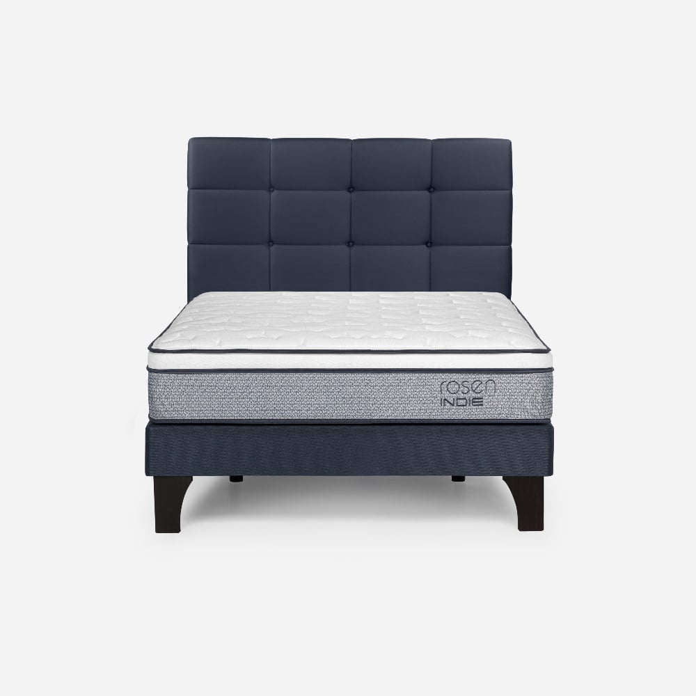 DORMITORIO EUROPEO ROSEN INDIE 2 PLAZAS ISSEY AZUL - 2