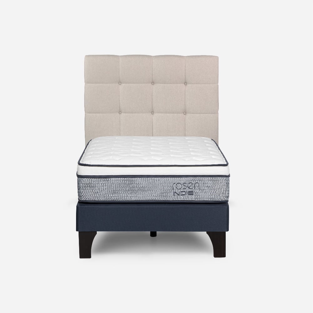 DORMITORIO EUROPEO ROSEN INDIE 1.5 PLAZAS ISSEY NIEBLA - 2