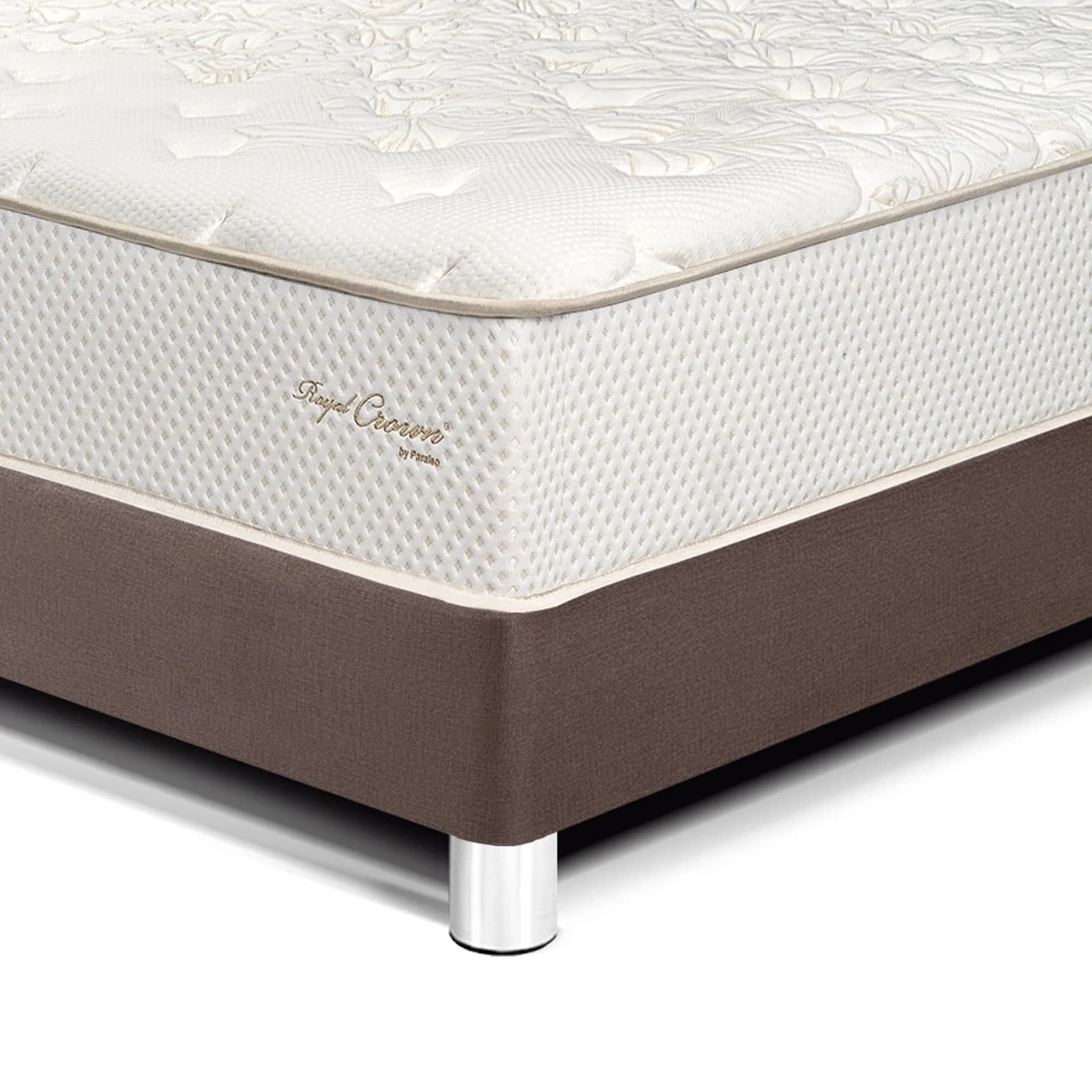 DORMITORIO PARAÍSO ROYAL CROWN 2 PLAZAS CHOCOLATE + 2 ALMOHADAS VISCOELÁSTICAS - 2