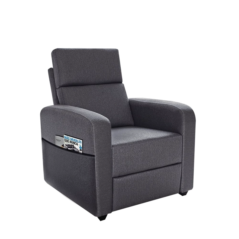 SILLÓN RECLINABLE FORLI FE MADERA CON BOLSILLO - 1