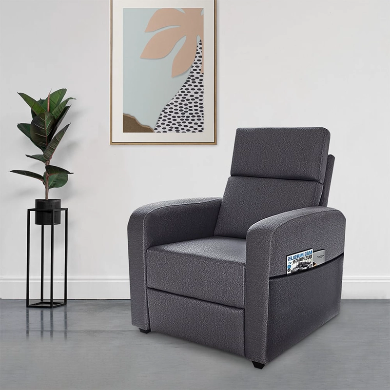 SILLÓN RECLINABLE FORLI FE MADERA CON BOLSILLO - 5