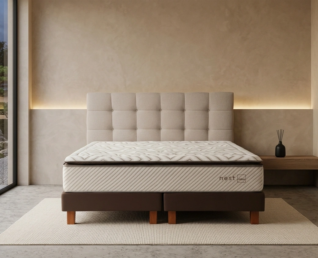 DORMITORIO EUROPEO ROSEN NEST QUEEN ISSEY NIEBLA - 1