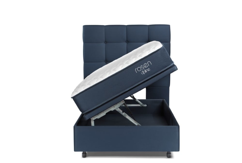 DORMITORIO BOXET ROSEN UPLINE 1.5 PLAZAS ISSEY AZUL - 3