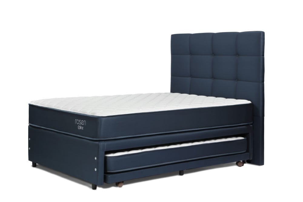DORMITORIO DIVÁN ROSEN UPLINE 2 PLAZAS ISSEY AZUL - 2
