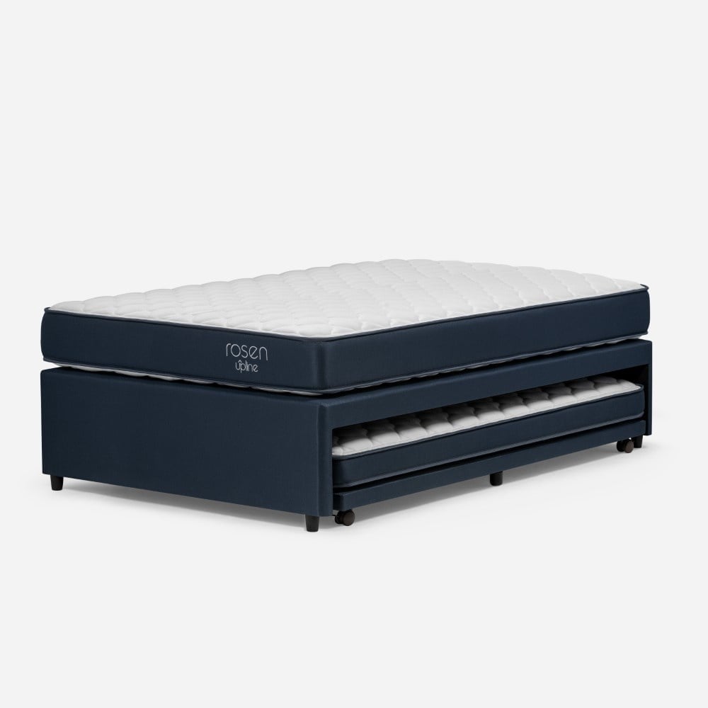 DORMITORIO DIVÁN ROSEN UPLINE 2 PLAZAS ISSEY AZUL - 9