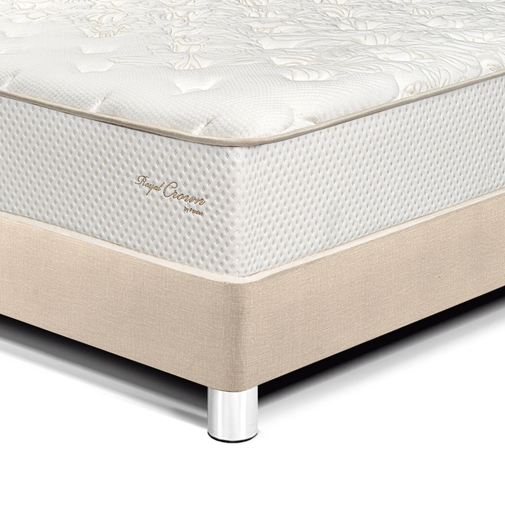 DORMITORIO PARAÍSO ROYAL CROWN 1.5 PLAZAS + CABECERA BLOCKS CHAMPAGNE + 1 ALMOHADA VISCOELÁSTICA - 2