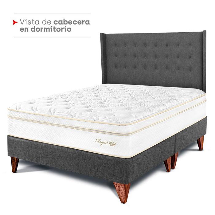 CABECERA PARAÍSO GOLD KING GRIS - 4