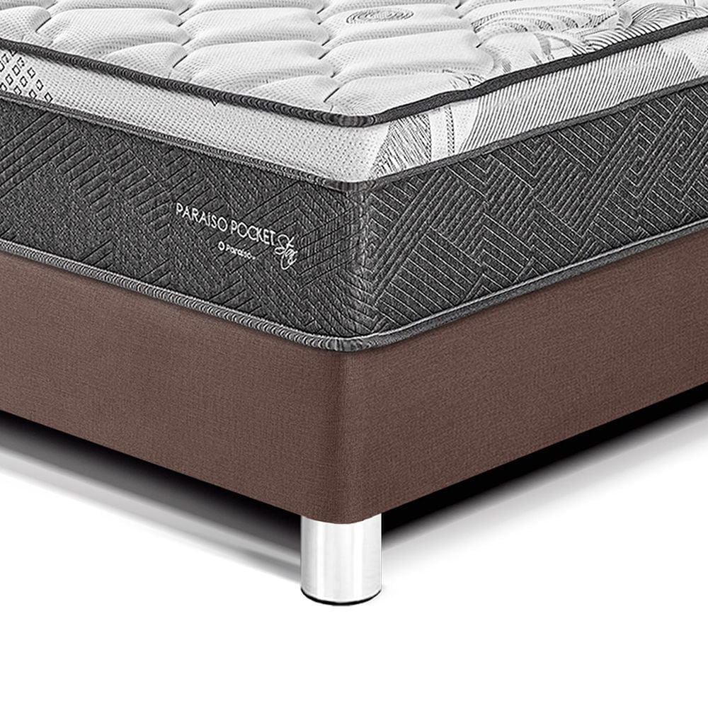 DORMITORIO AMERICANO PARAÍSO PARAÍSO POCKET STAR QUEEN POCKET STAR + CABECERA LOFT CHOCOLATE - 2